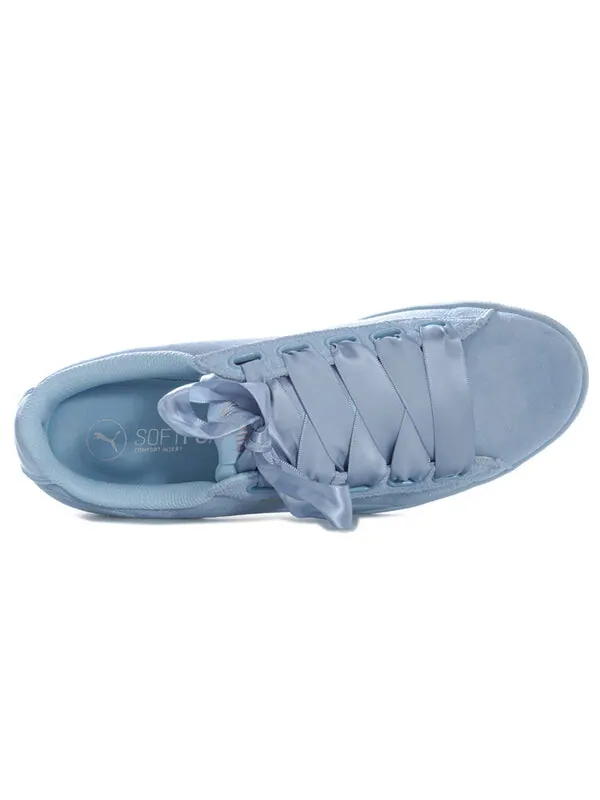 Кроссовки vikky ribbon satin for blue Puma — изображение 3 из 4, синий