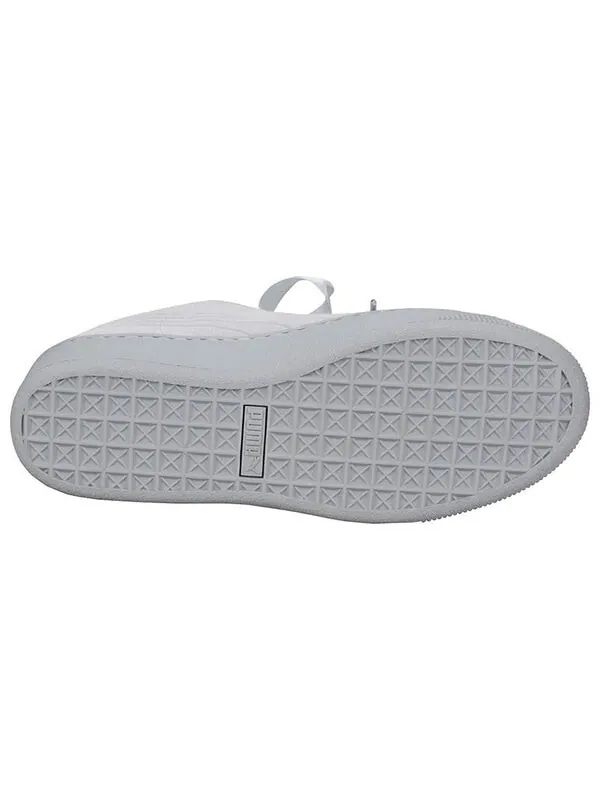 Кроссовки vikky platform ribbon grey/white Puma — изображение 4 из 4, серый/белый