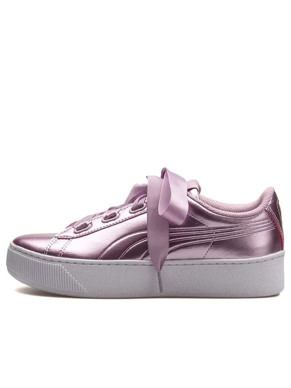 Кроссовки (WMNS) PUMA Vikky Platform 'Pink' — изображение 1 из 4, розовый