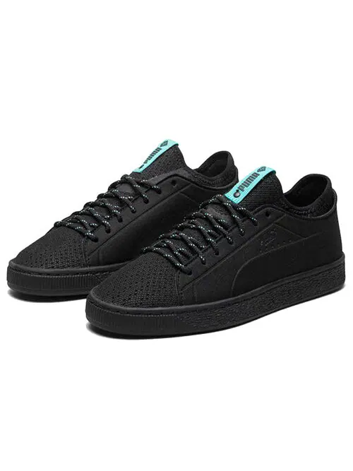 Кроссовки diamond supply co. x basket sock lo 'black' Puma — изображение 2 из 2, черный