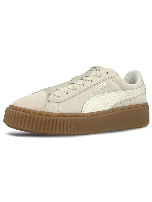 Кроссовки suede platform bubble Puma — изображение 3 из 4, розовый