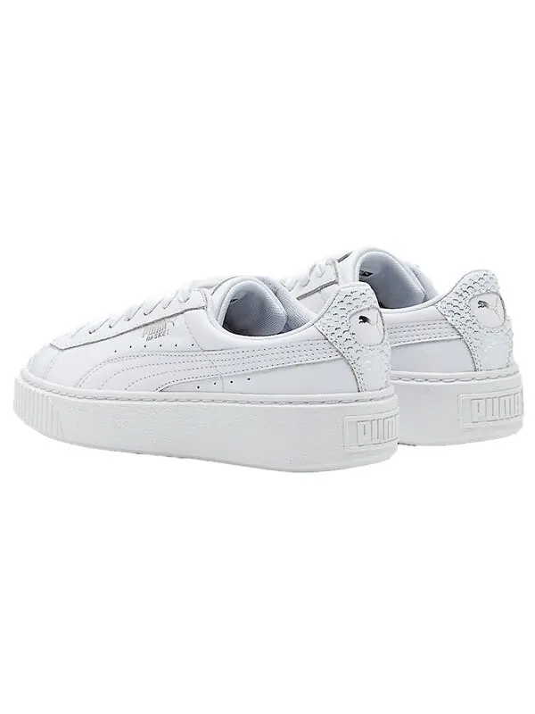 Кроссовки basket platform ocean leisure board shoes white Puma — изображение 4 из 4, белый