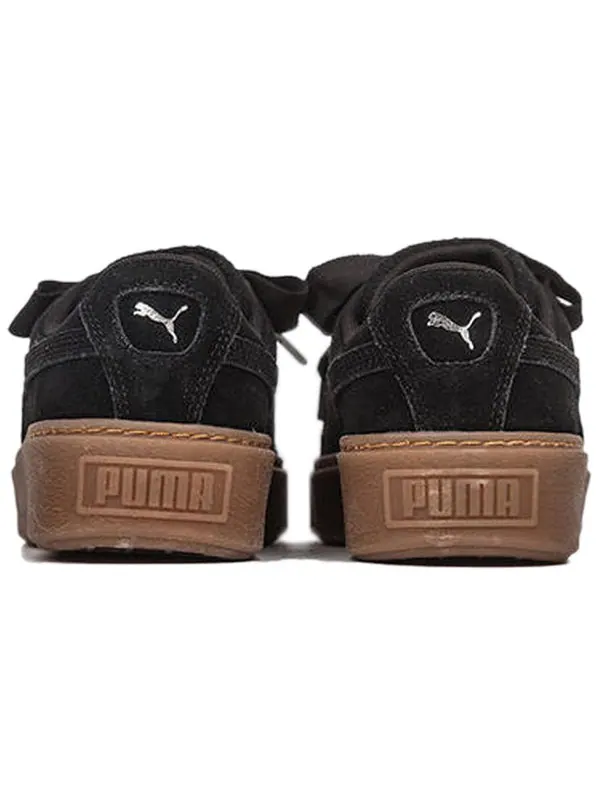 Кроссовки platform kiss suede 'black' Puma — изображение 4 из 4, черный