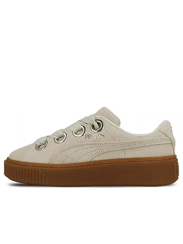 Кроссовки platform kiss suede 'white' Puma — изображение 1 из 4, белый