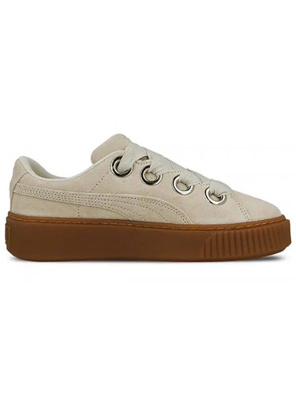 Кроссовки platform kiss suede 'white' Puma — изображение 2 из 4, белый
