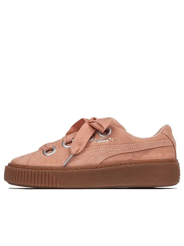 Кроссовки platform kiss suede 'red' Puma — изображение 1 из 4, красный