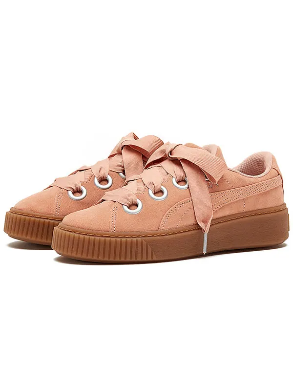 Кроссовки platform kiss suede 'red' Puma — изображение 3 из 4, красный