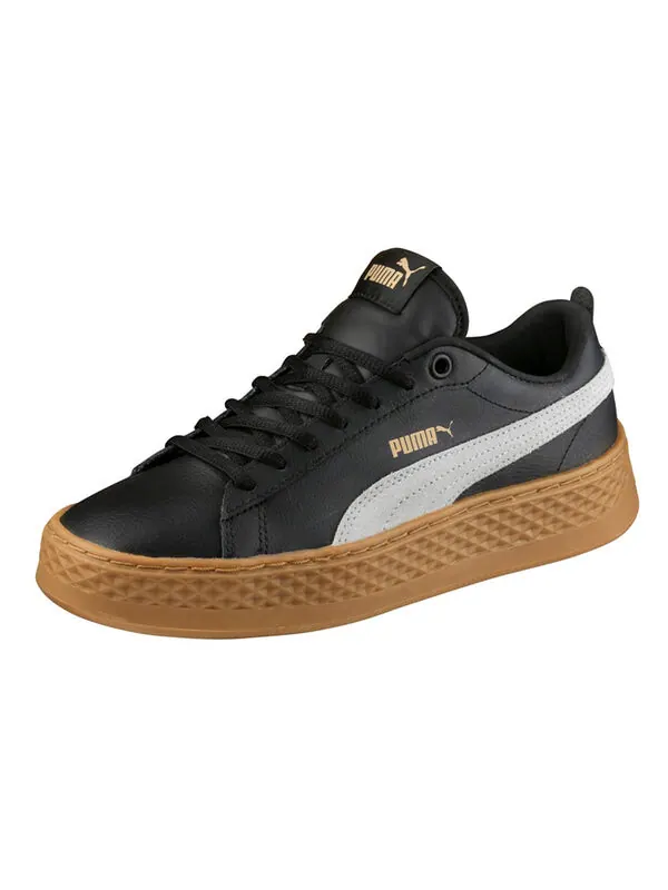 Кроссовки smash platform core black Puma — изображение 3 из 4, черный