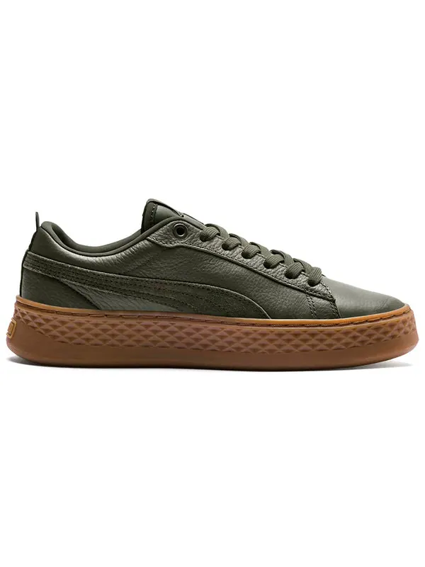 Кроссовки smash platform softfoam 'green' Puma — изображение 2 из 4, зеленый