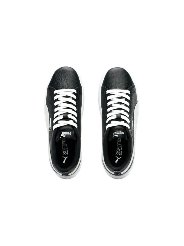 Кроссовки smash platform leather 'black' Puma — изображение 3 из 4, черный