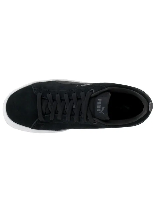 Кроссовки smash platform suede casual board shoes black/white Puma — изображение 3 из 4, черный