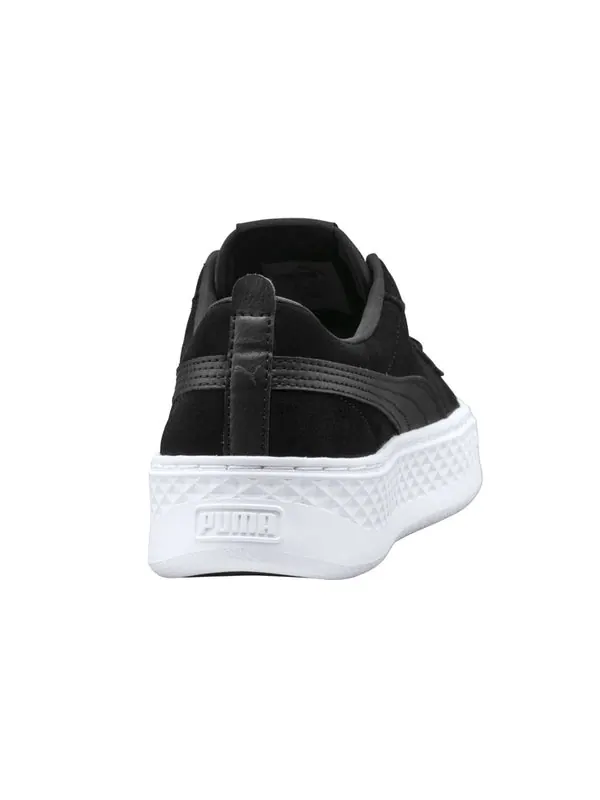 Кроссовки smash platform suede casual board shoes black/white Puma — изображение 4 из 4, черный