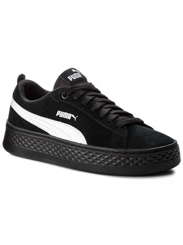 Кроссовки smash platform sd 'black white' Puma — изображение 2 из 4, черный