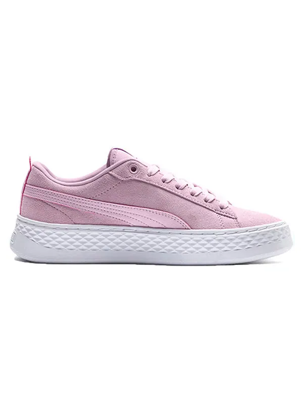 Кроссовки smash platform sd 'pink' Puma — изображение 2 из 4, розовый