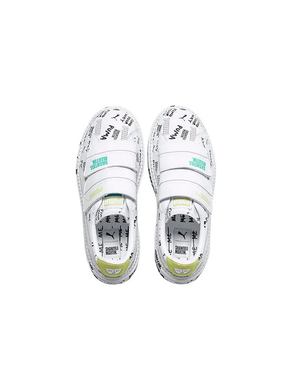 Кроссовки shantell martin x platform trace strap 'white' Puma — изображение 3 из 4, белый/черный