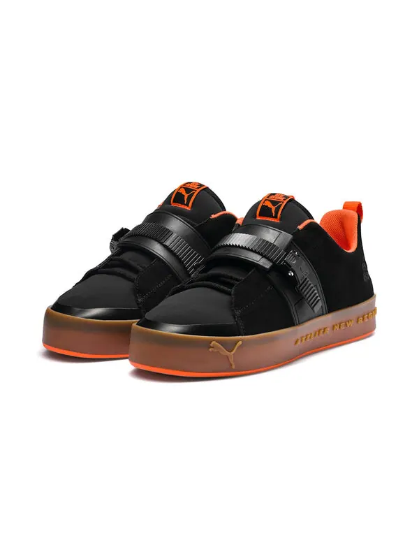 Кроссовки atelier new regime x court platform brace 'black scarlet ibis' Puma — изображение 3 из 4, черный