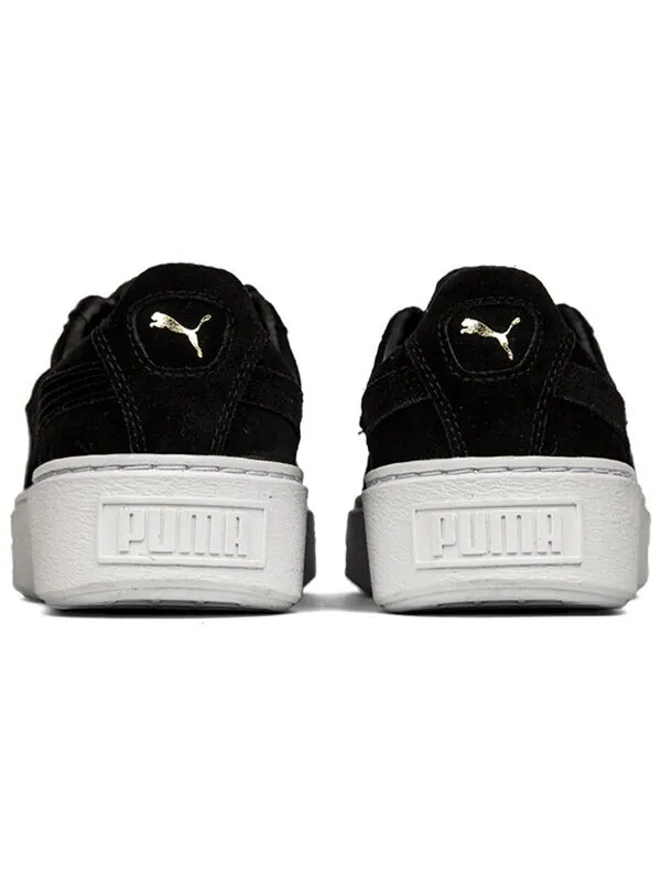 Кроссовки suede platform bling 'black' Puma — изображение 3 из 4, черный