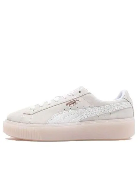 Кроссовки suede plarfrm artica wns Puma — изображение 1 из 4, белый