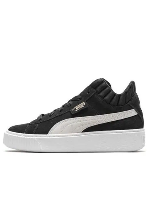 Кроссовки platform demi retro low tops casual skateboarding shoes black Puma — изображение 1 из 4, черный