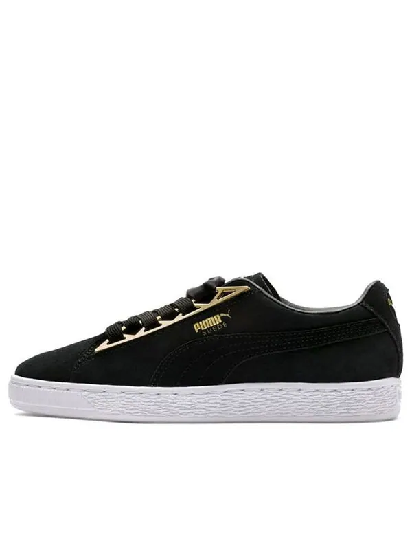 Кроссовки suede 'jewel metallic' Puma — изображение 1 из 4, черный