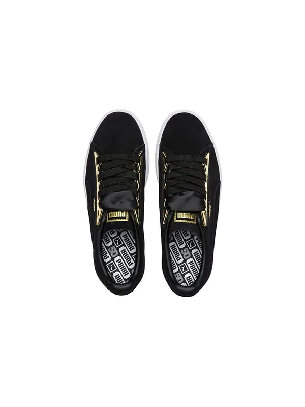 Кроссовки suede 'jewel metallic' Puma — изображение 4 из 4, черный