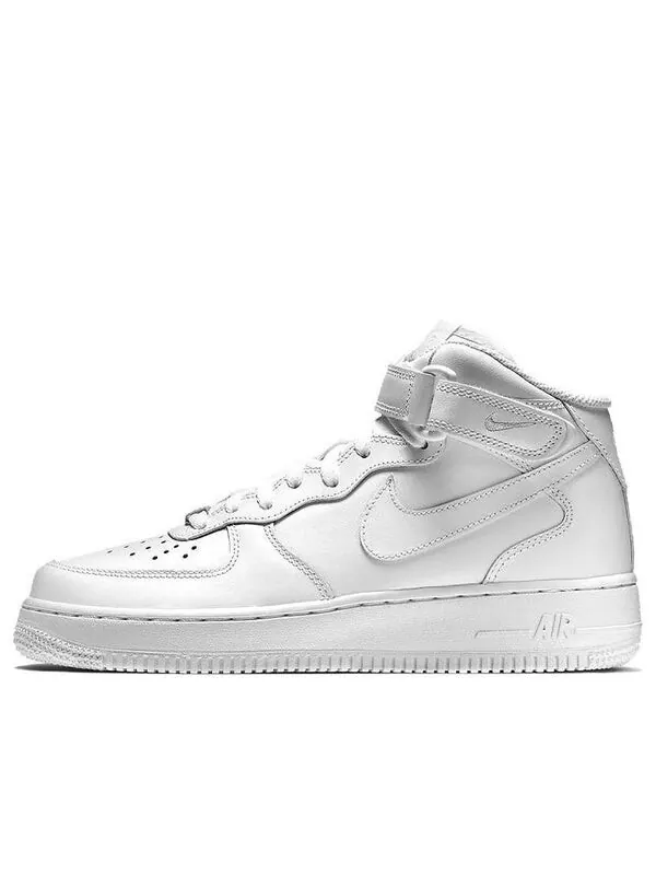 Кроссовки air force 1 mid 07 кожа Nike — изображение 1 из 4, белый