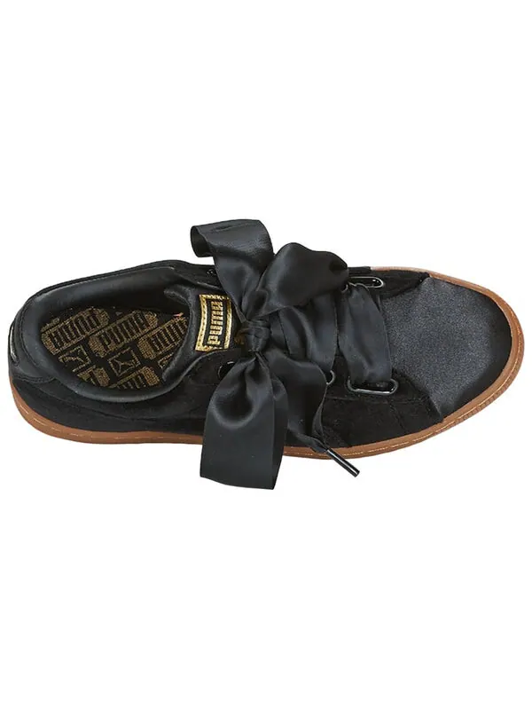 Кроссовки basket heart vs wns black Puma — изображение 4 из 4, черный