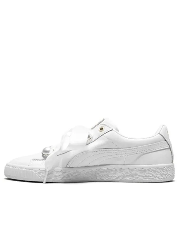 Кроссовки suede platform bling 'white' Puma — изображение 1 из 4, белый