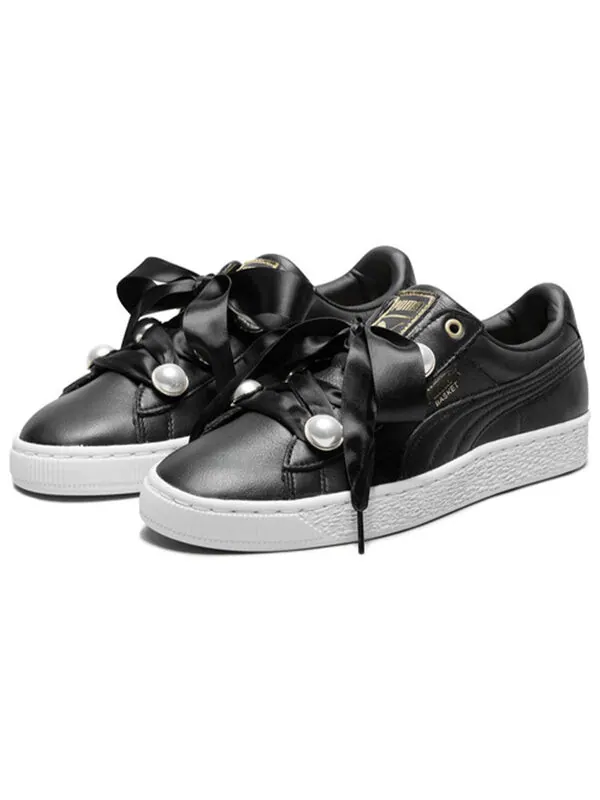 Кроссовки basket bling black Puma — изображение 3 из 3, черный