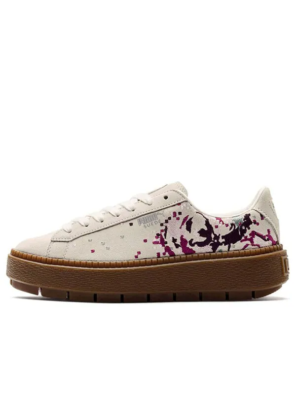 Кроссовки platform trace digitemb 'pink' Puma — изображение 1 из 4, розовый