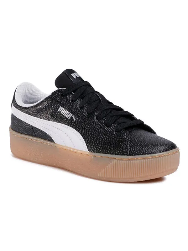Кроссовки vikky platform 'black gum' Puma — изображение 2 из 4, черный