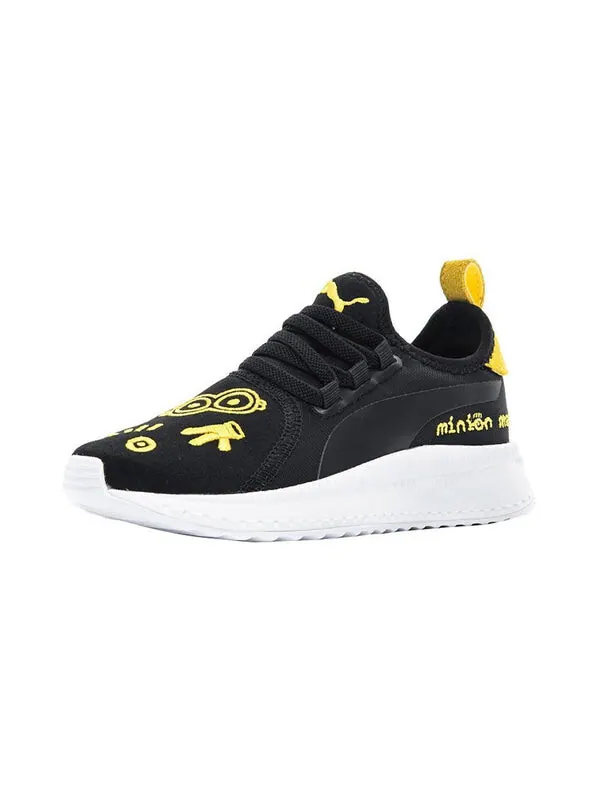 Кроссовки minions tsugi apex ac sneakers black/yellow Puma — изображение 2 из 4, черный/желтый