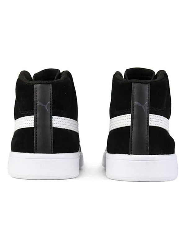 Кроссовки smash v2 mid 'black white' Puma — изображение 4 из 4, черный
