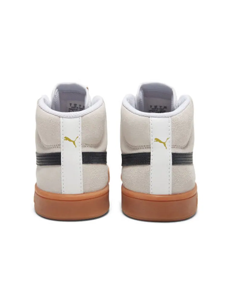 Кеды PUMA Smash V2 Mid SD Beige Unisex — изображение 4 из 5, белый