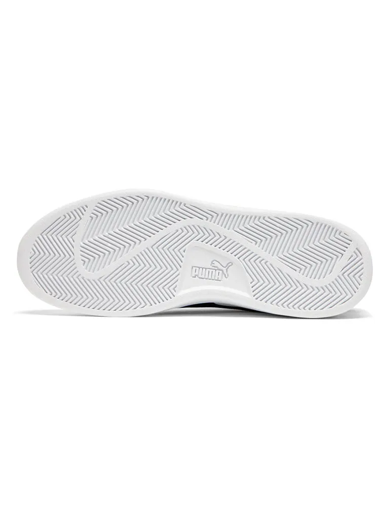 Кеды PUMA Smash v2 Mid 'White Black' — изображение 6 из 6, белый