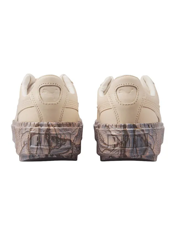 Кроссовки platform trace mimicry 'white' Puma — изображение 3 из 4, белый