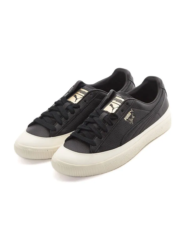 Кеды PUMA Clyde Shoes Black/White — изображение 2 из 4, черный