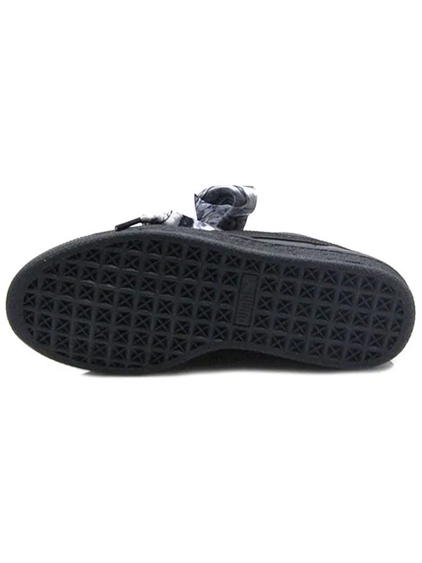 Кроссовки basket heart mimicry 'black' Puma — изображение 4 из 4, черный