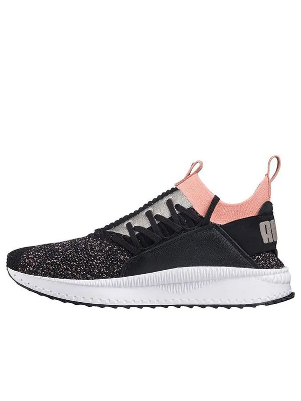 Кроссовки tsugi jun low top running shoes 'black white pink' Puma — изображение 1 из 4, черный/белый/розовый