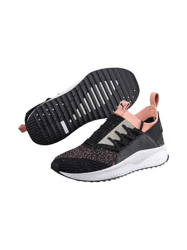 Кроссовки tsugi jun low top running shoes 'black white pink' Puma — изображение 4 из 4, черный/белый/розовый