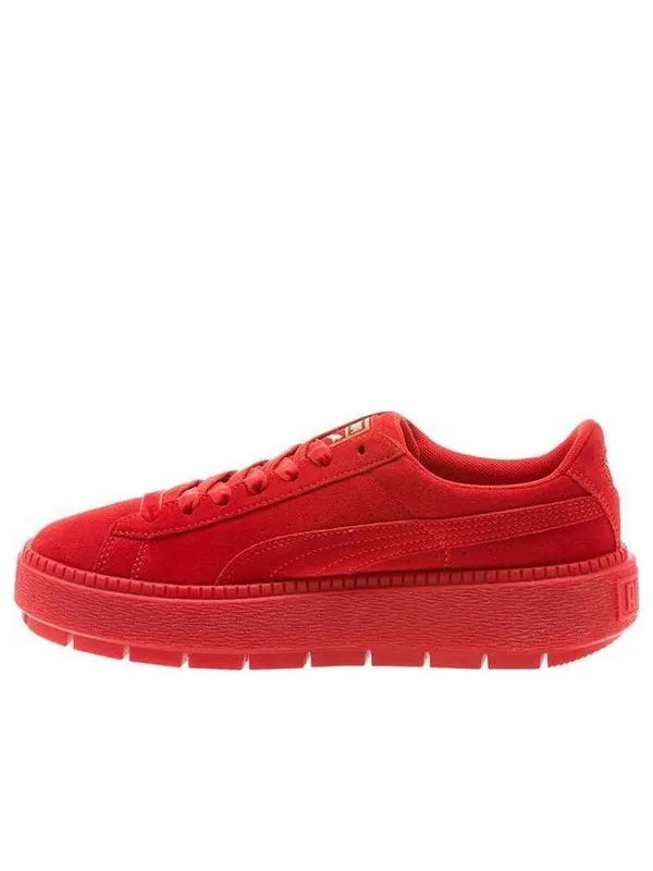 Кроссовки suede platform trace 'valentines day' Puma — изображение 1 из 4, красный