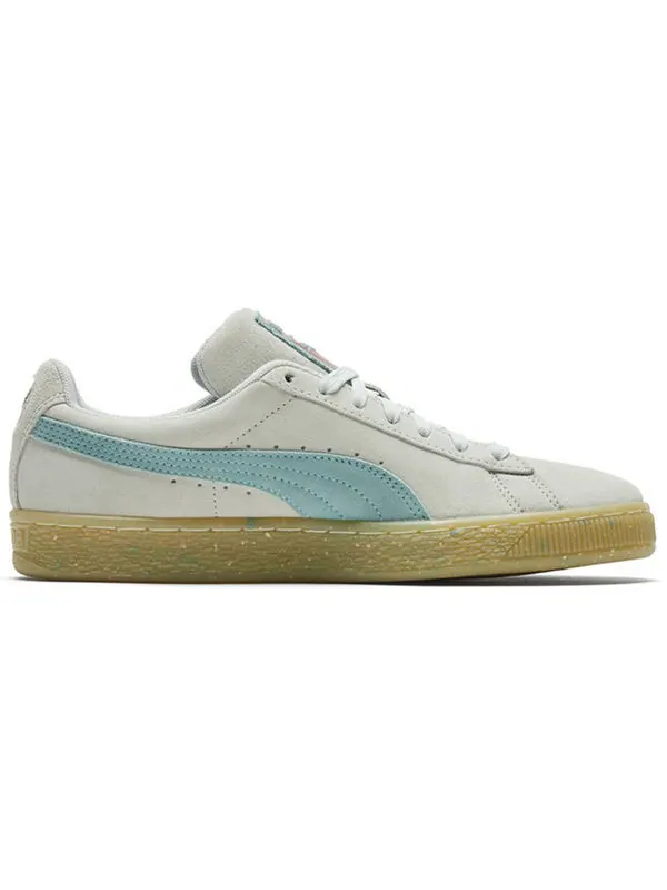 Кроссовки suede classic grey/blue Puma — изображение 2 из 4, серый/синий
