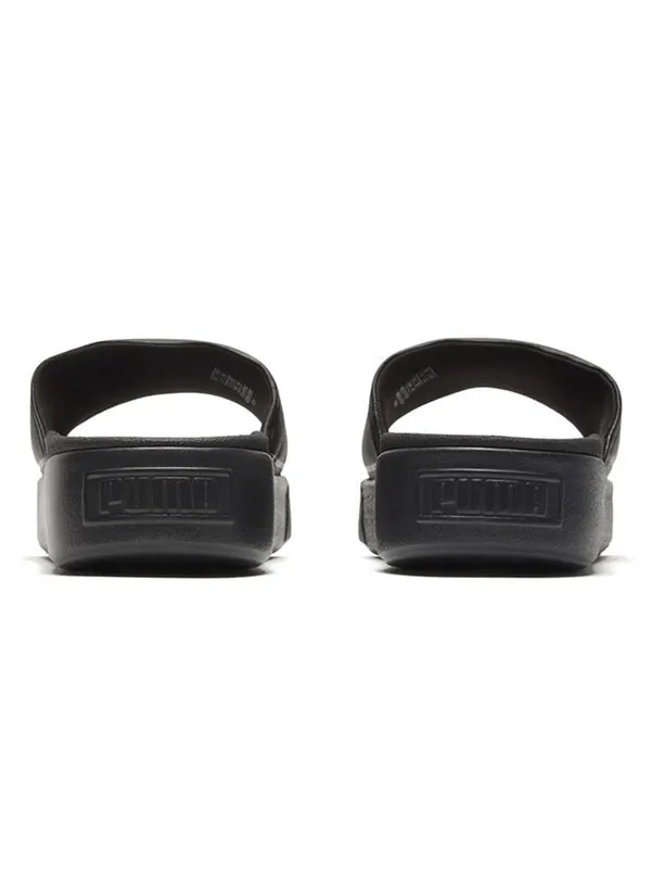 Тапочки platform bold slide black Puma — изображение 4 из 4, черный