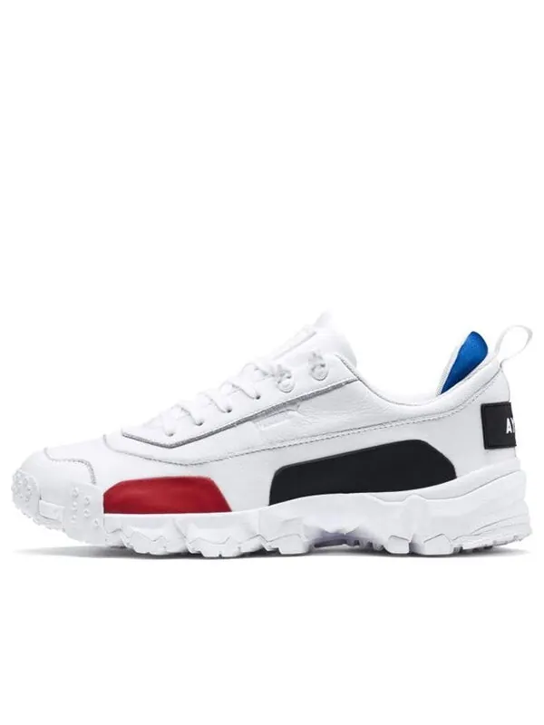 Кроссовки trailfox x outlaw moscow 'white red black' Puma — изображение 1 из 4, белый/красный/черный