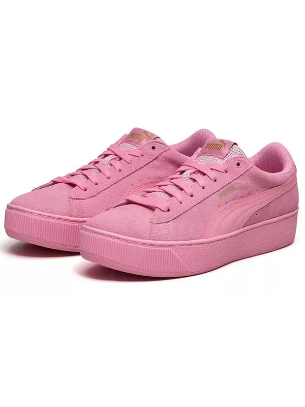 Кроссовки vikky platform mo pink Puma — изображение 3 из 4, розовый