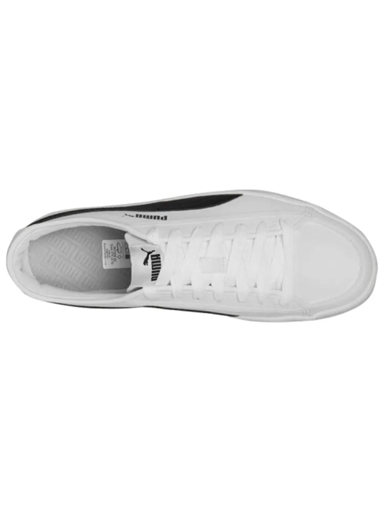 Кеды PUMA Smash v2 Vulc SL 'White Black' — изображение 3 из 5, черный