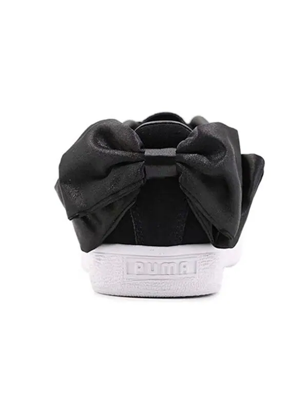 Кроссовки suede bow wn's black Puma — изображение 4 из 4, черный