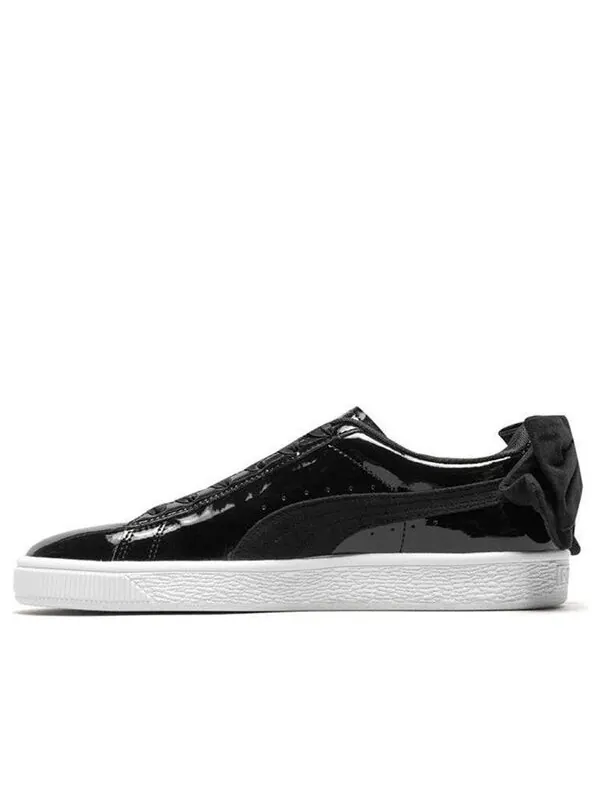 Кроссовки basket bow sb 'black' Puma — изображение 1 из 4, черный