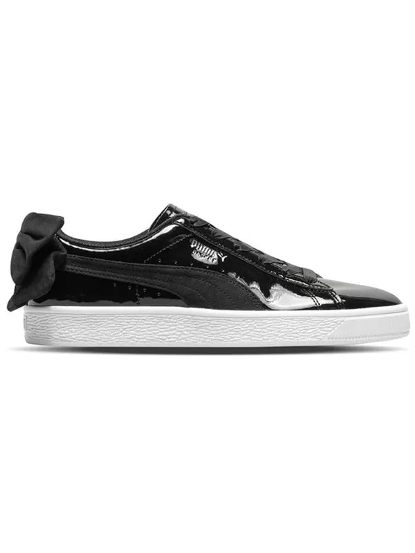 Кроссовки basket bow sb 'black' Puma — изображение 2 из 4, черный