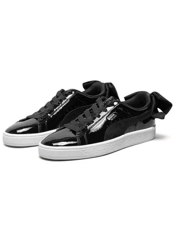 Кроссовки basket bow sb 'black' Puma — изображение 3 из 4, черный